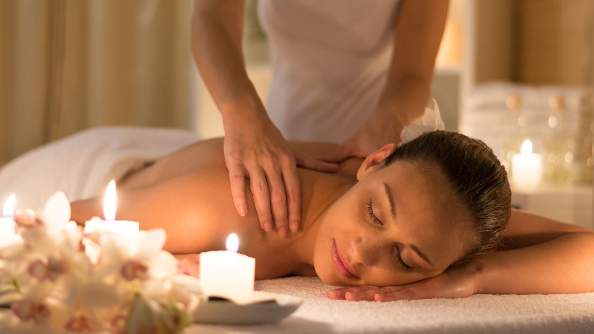 Therapeutic massage session